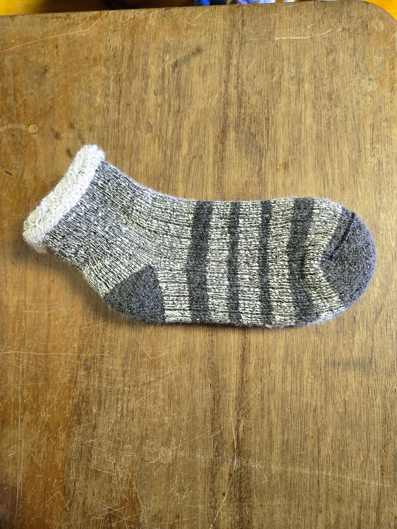 Alpaca short work socks