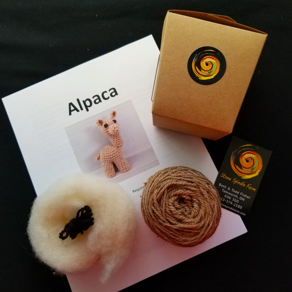 Crocheted Alpaca Plushy